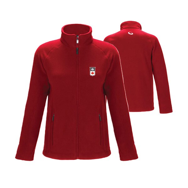 Curling Canada Barren Full-Zip Microfleece Jacket: Women's
